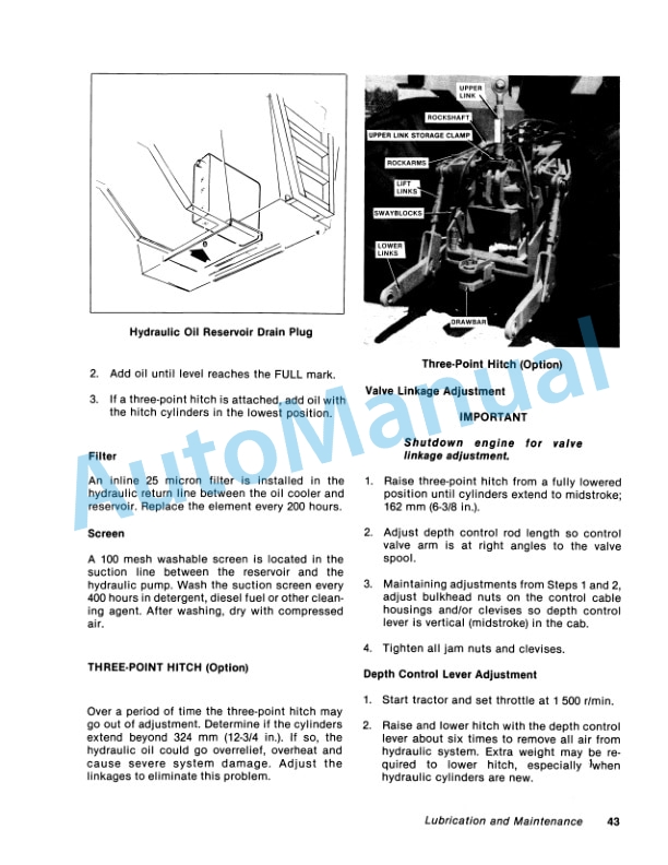Versatile 945, 975 Tractor Operation and Maintenance Manual 42094520-4
