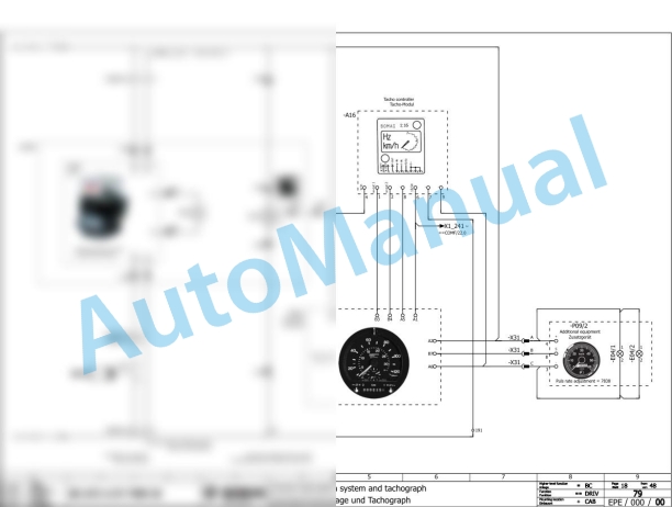 Bomag BC 1172 RB-2 Refuse Compactor Electric, Hydraulic Schematics Diagram 101570871001 - 101570871015-3