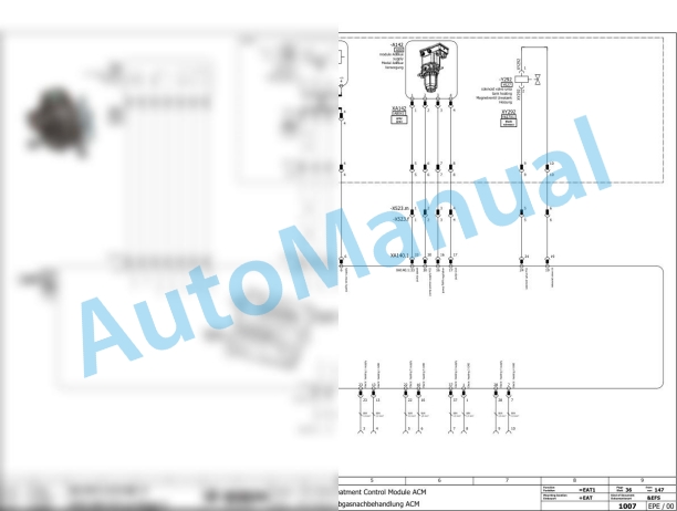 Bomag BC 1173 RB-5 Refuse Compactor Electric, Hydraulic Schematics Diagram 101930421001 - 101930429999-3