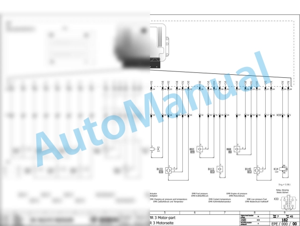 Bomag BC 462 RB Refuse Compactor Electric, Hydraulic Schematics Diagram 101930071001 - 101930071002-2