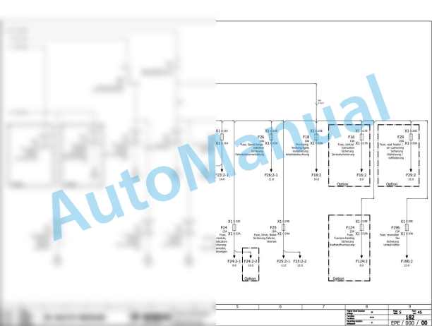Bomag BC 472 RB Refuse Compactor Electric, Hydraulic Schematics Diagram 101930001002 - 101930001058-2