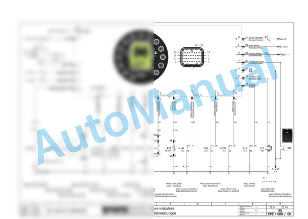 Bomag BC 472 RB Refuse Compactor Electric, Hydraulic Schematics Diagram 101930041001 - 101930041022-2