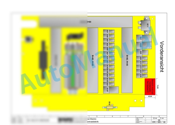 Bomag BC 472 RB Refuse Compactor Electric, Hydraulic Schematics Diagram 101930041001 - 101930041022-3
