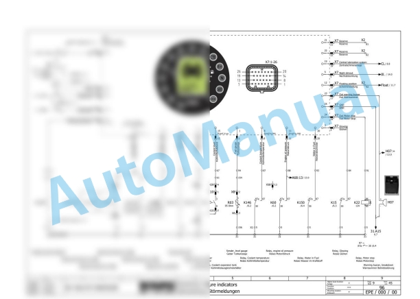 Bomag BC 472 RS Refuse Compactor Electric, Hydraulic Schematics Diagram 101930051001 - 101930051010-3