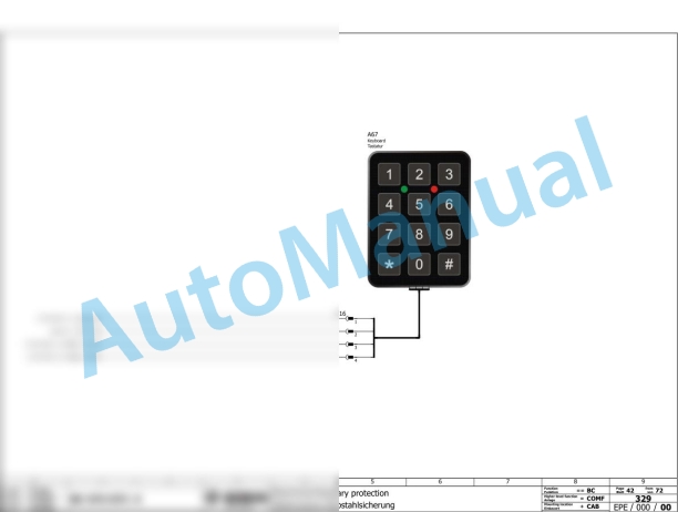 Bomag BC 473 RB-4 Refuse Compactor Electric, Hydraulic Schematics Diagram 101930081001 - 101930089999-2