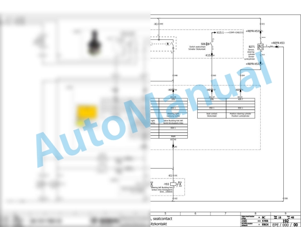 Bomag BC 572 RB-2 Refuse Compactor Electric, Hydraulic Schematics Diagram 101570651001 - 101570651030-3