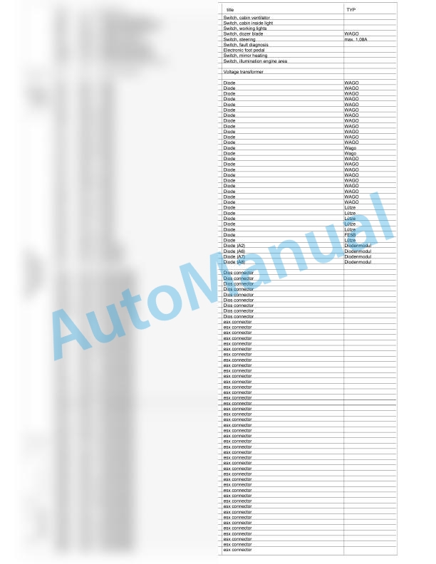 Bomag BC 572 RB Refuse Compactor Electric, Hydraulic Schematics Diagram 101570631001 - 101570631163-2
