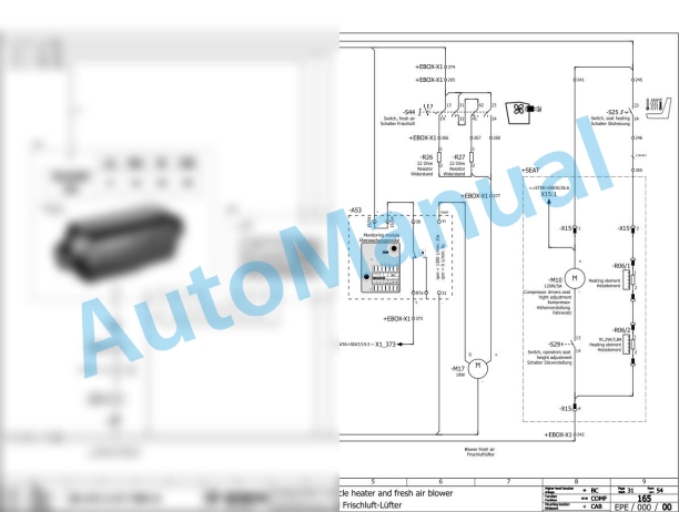 Bomag BC 672 RB-3 Refuse Compactor Electric Schematics Diagram 101570771001 - 101570771007-2