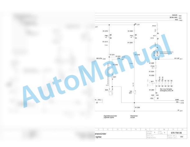 Bomag BC 772 EB-2 Refuse Compactor Electric, Hydraulic Schematics Diagram 101570921001 - 101570929999-2