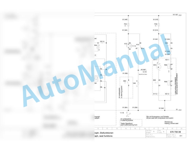 Bomag BC 772 EB-2 Refuse Compactor Electric, Hydraulic Schematics Diagram 101570921001 - 101570929999-3