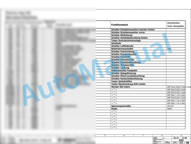 Bomag BC 772 RB-4 Refuse Compactor Electric, Hydraulic Schematics Diagram 101570021001 - 101570029999-3