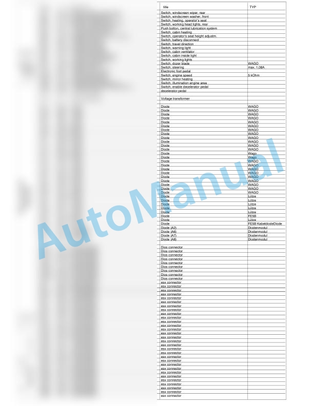 Bomag BC 772 RB Refuse Compactor Electric, Hydraulic Schematics Diagram 101570531009 - 101570531215-2