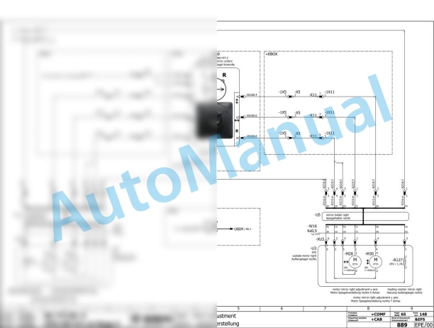 Bomag BC 773 EB-5 Refuse Compactor Electric, Hydraulic Schematics Diagram 101930331001 - 101930339999-2