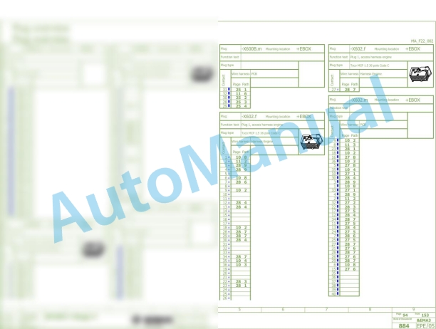 Bomag BF 200 C-2 S200 V US Stage 5 Asphalt Paver Electric, Hydraulic Schematics Diagram 821890091001 - 821890099999-3