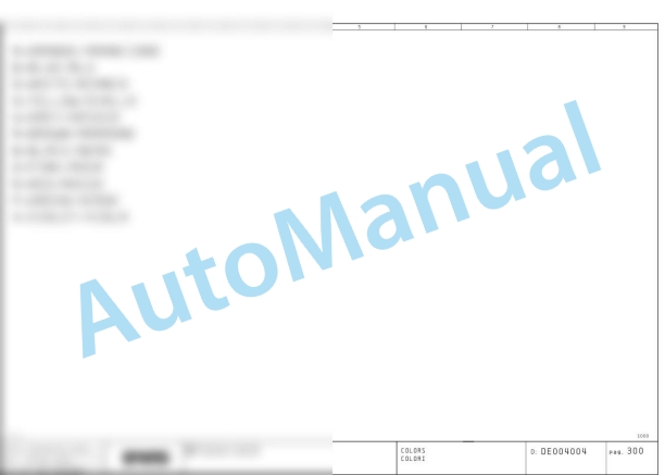 Bomag BF 223 C HFE Asphalt Paver Electric Schematics Diagram 821890011001 - 821890019999-3