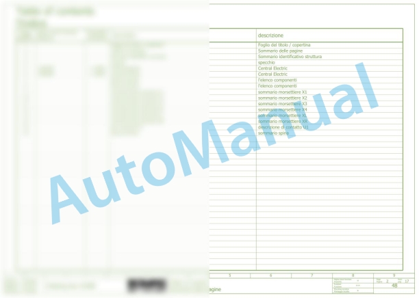 Bomag BF 300 C Asphalt Paver Electric Schematics Diagram 821837571005 - 821837571043-3