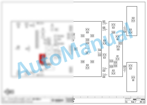 Bomag BF 300 P-2 S340-2 V Asphalt Paver Electric, Hydraulic Schematics Diagram 821891261001 - 821891269999-2