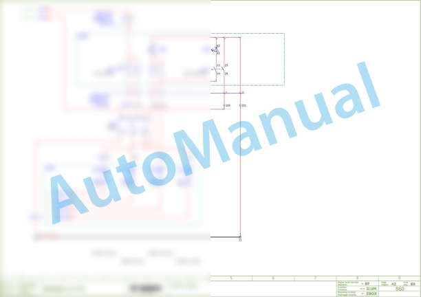 Bomag BF 300 P S340-2 TV Asphalt Paver Electric, Hydraulic Schematics Diagram 821891051002 - 821891059999-3