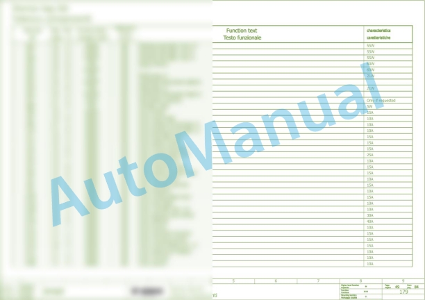 Bomag BF 300 P S340 V Asphalt Paver Electric Schematics Diagram 821837681024 - 821837689999-3