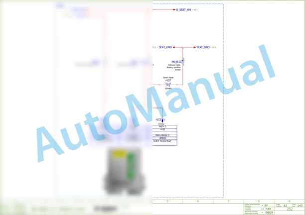 Bomag BF 600-2 P S 500 Asphalt Paver Electric Schematics Diagram 821892041002 - 821892041027-2