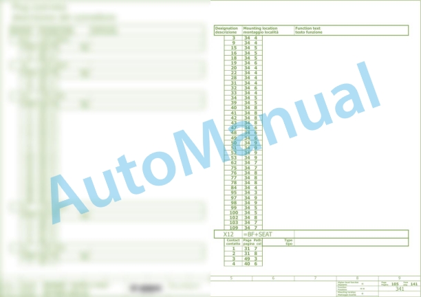 Bomag BF 600 C-2 S 600 Asphalt Paver Electric, Hydraulic Schematics Diagram 821892091005 - 821892091008-3