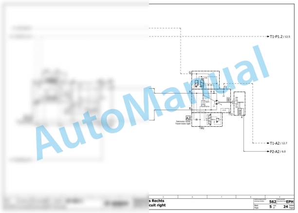 Bomag BF 800 C-2 S600 HMI 1.0 Asphalt Paver Electric, Hydraulic Schematics Diagram 821893351001 - 821893359999-2