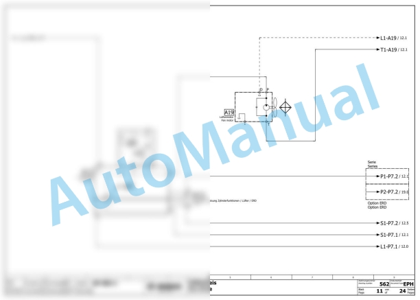 Bomag BF 800 C-2 S600 HMI 1.0 St3 Asphalt Paver Electric, Hydraulic Schematics Diagram 821893371001 - 821893379999-3