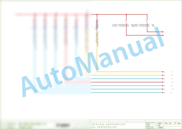 Bomag BF 800 C-3 S 500 St.IIIA Asphalt Paver Electric, Hydraulic Schematics Diagram 821893401001 - 821893409999-2
