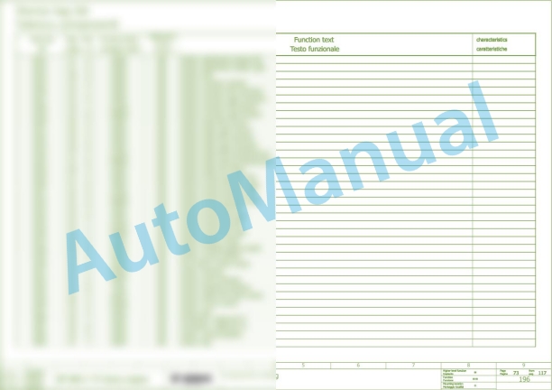 Bomag BF 800 C S500 Asphalt Paver Electric Schematics Diagram 821837171061 - 821837171069-3