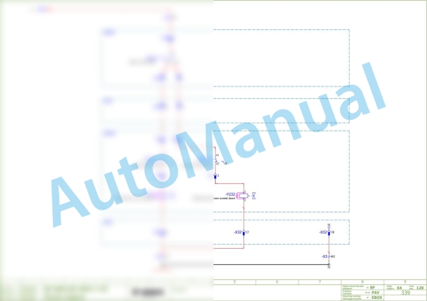 Bomag BF 800 C S600 - 4i Asphalt Paver Electric, Hydraulic Schematics Diagram 821893201001 - 821893201004-2