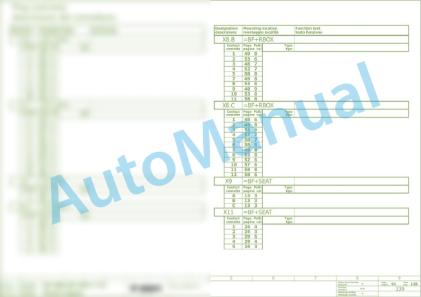 Bomag BF 800 C S600 - 4i Asphalt Paver Electric, Hydraulic Schematics Diagram 821893201001 - 821893201004-3