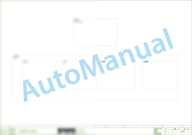 Bomag BF 800 P S500 Asphalt Paver Electric Schematics Diagram 821837650001 - 821837650012-3