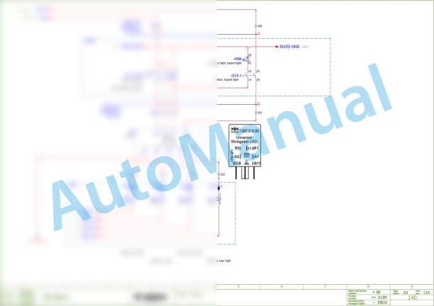 Bomag BF 800 P S500 Asphalt Paver Electric Schematics Diagram 821837701001 - 821837709999-2