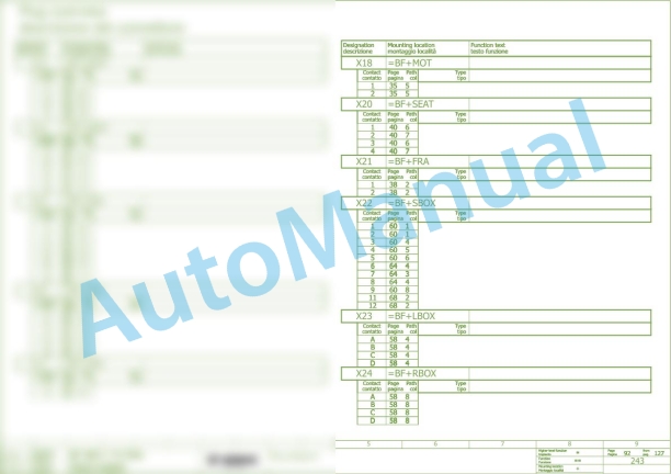 Bomag BF 900 C S600 - T3 Asphalt Paver Electric, Hydraulic Schematics Diagram 821893311001 - 821893311004-3