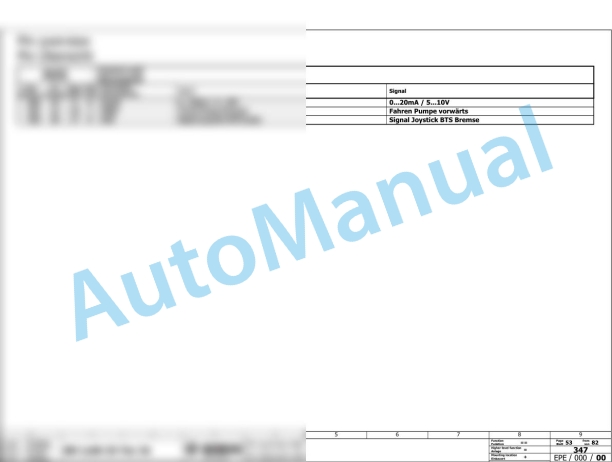 Bomag BM 1200-35 TIER3 Road Milling Machine Electric, Hydraulic Schematics Diagram 101883041001 - 101883041003-2