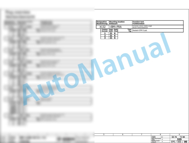 Bomag BM 1200-35 TIER4 Road Milling Machine Electric, Hydraulic Schematics Diagram 101883071001 - 101883071010-2