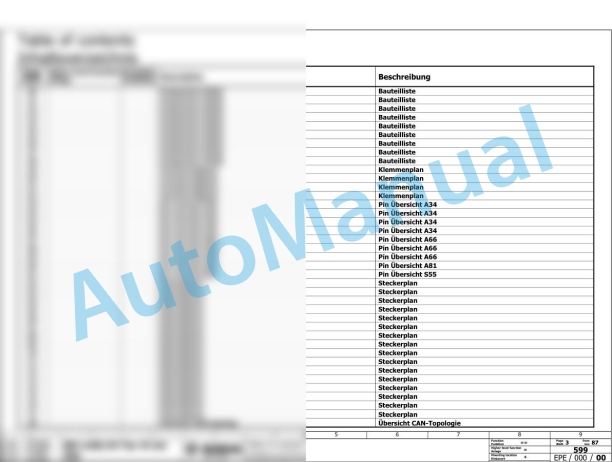 Bomag BM 1300-35 T4f Road Milling Machine Electric, Hydraulic Schematics Diagram 101883141001 - 101883149999-3