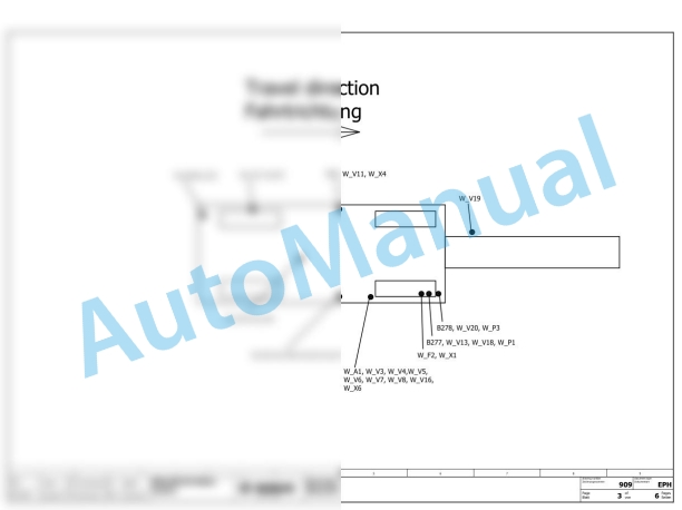 Bomag BM 1500-65 Stage V Road Milling Machine Electric, Hydraulic Schematics Diagram 101887151001 - 101887159999-2