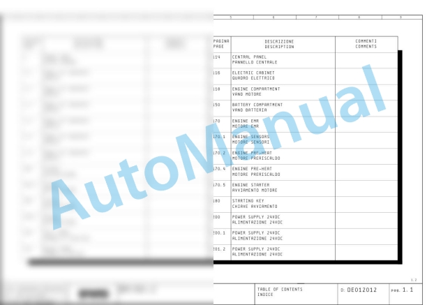 Bomag BM 2000 60-2 Road Milling Machine Electric, Hydraulic Schematics Diagram 821836311001 - 821836311048-3