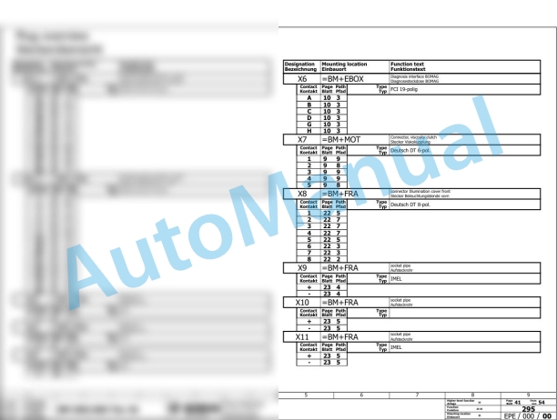 Bomag BM 500-15 Road Milling Machine Electric, Hydraulic Schematics Diagram 101882011001 - 101882019999-2