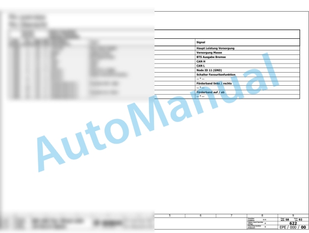 Bomag BM 500-15 Stage V Road Milling Machine Electric, Hydraulic Schematics Diagram 101882081001 - 101882089999-2