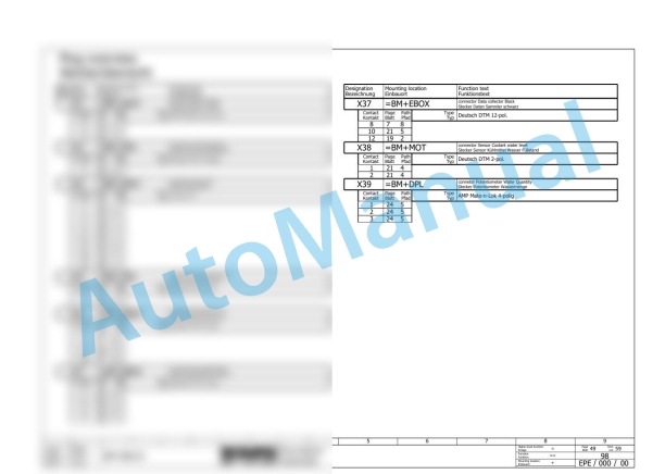 Bomag BM 600-15 Road Milling Machine Electric, Hydraulic Schematics Diagram 101882101001 - 101882101023-2