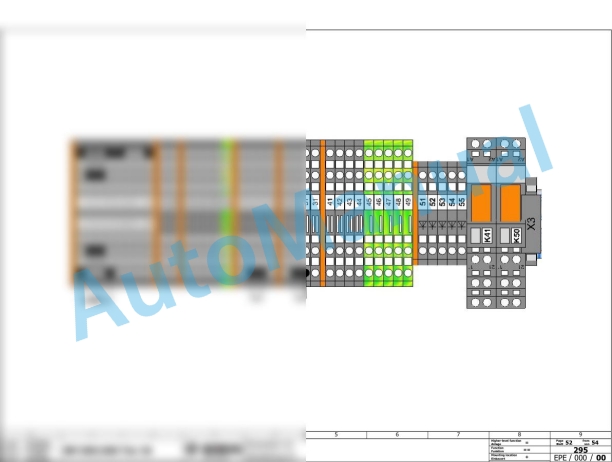 Bomag BM 600-15 Road Milling Machine Electric, Hydraulic Schematics Diagram 101882111001 - 101882119999-3