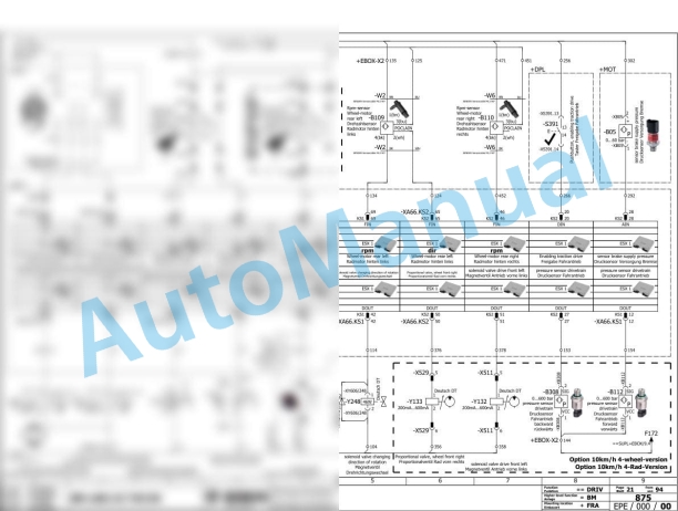 Bomag BM 600-15 Stage V Road Milling Machine Electric, Hydraulic Schematics Diagram 101882181001 - 101882189999-3