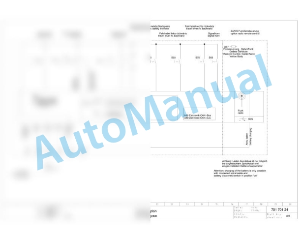 Bomag BPH 80-65 S Reversible Vibratory Plates Electric, Hydraulic Schematics Diagram 961834521001 - 961834529999-2