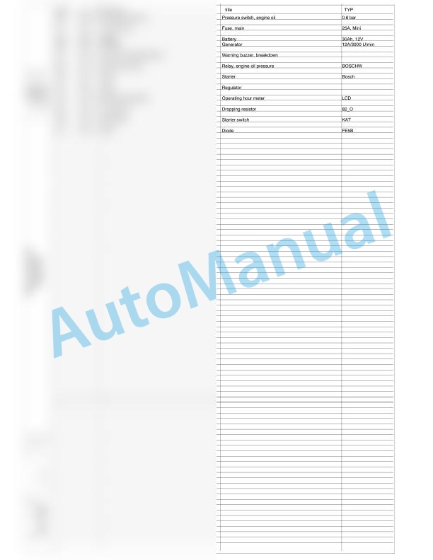 Bomag BPR 55-65 D-E Reversible Vibratory Plates Electric Schematics Diagram 101692161001 - 101692162080-3