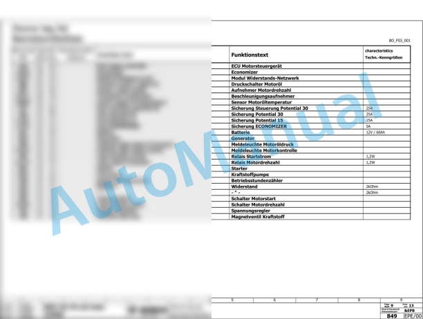 Bomag BPR 70-70 D Reversible Vibratory Plates Electric Schematics Diagram 101695651001 - 101695659999-3