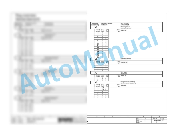 Bomag BW 100 AC-4 Combination Rollers Electric, Hydraulic Schematics Diagram 101880071001 - 101880071100-2