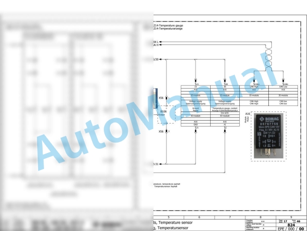 Bomag BW 100 AC-5 Combination Rollers Electric, Hydraulic Schematics Diagram 961880651001 - 961880659999-3