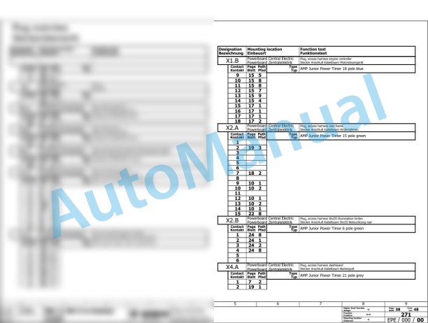 Bomag BW 11 RH-5 Rubber Tyred Rollers Electric, Hydraulic Schematics Diagram 101538711001 - 101538711017-3
